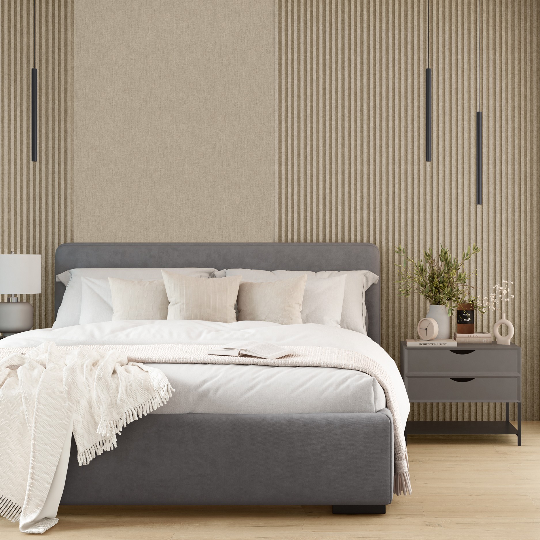 Panel decorativo liso MPC XL Linen Fabric