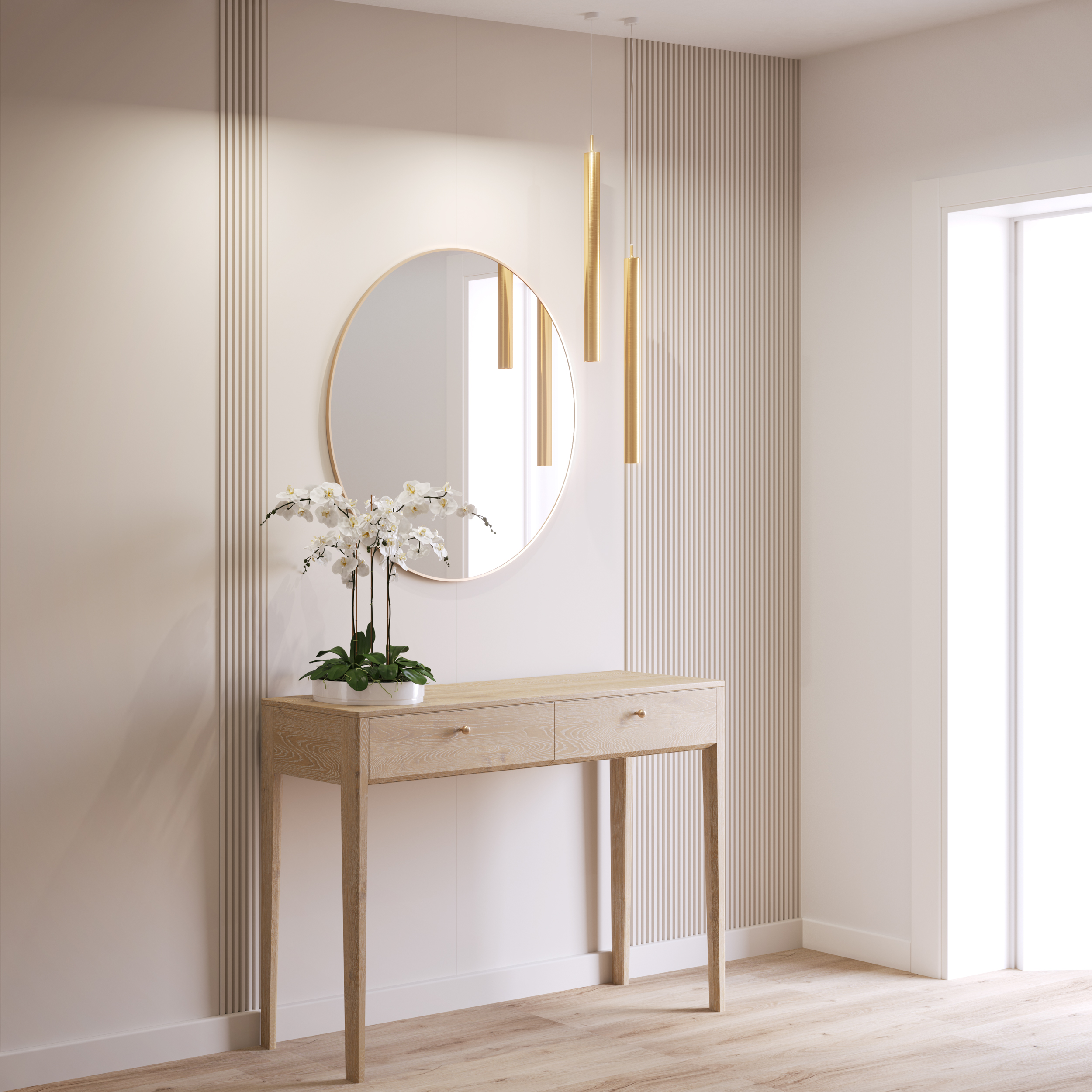 Panel decorativo liso MPC XL Satin Cream